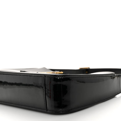 Saint Laurent Patent Le 5 A 7 Hobo Black 10 of 10