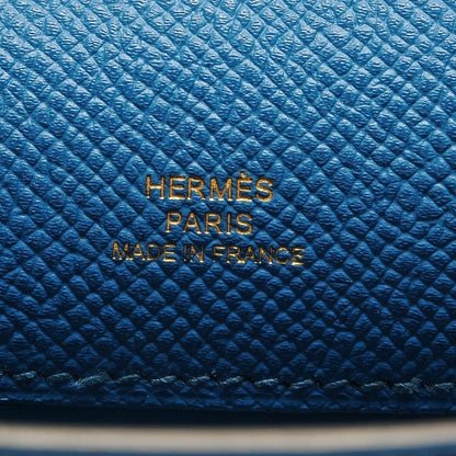 Hermes Epsom Kelly Pochette Clutch Bleu Izmir 15 of 19