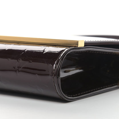 Louis Vuitton Vernis Ana Clutch Amarante 8 of 13