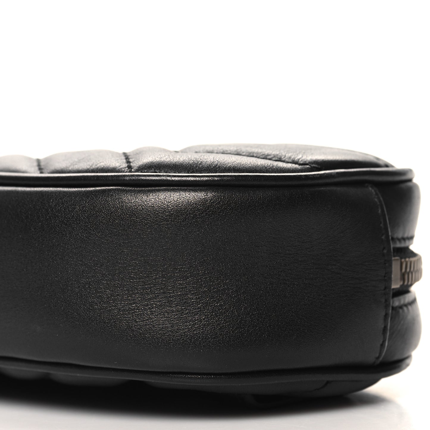 Calfskin Matelasse GG Marmont Belt Bag 85 34 Black