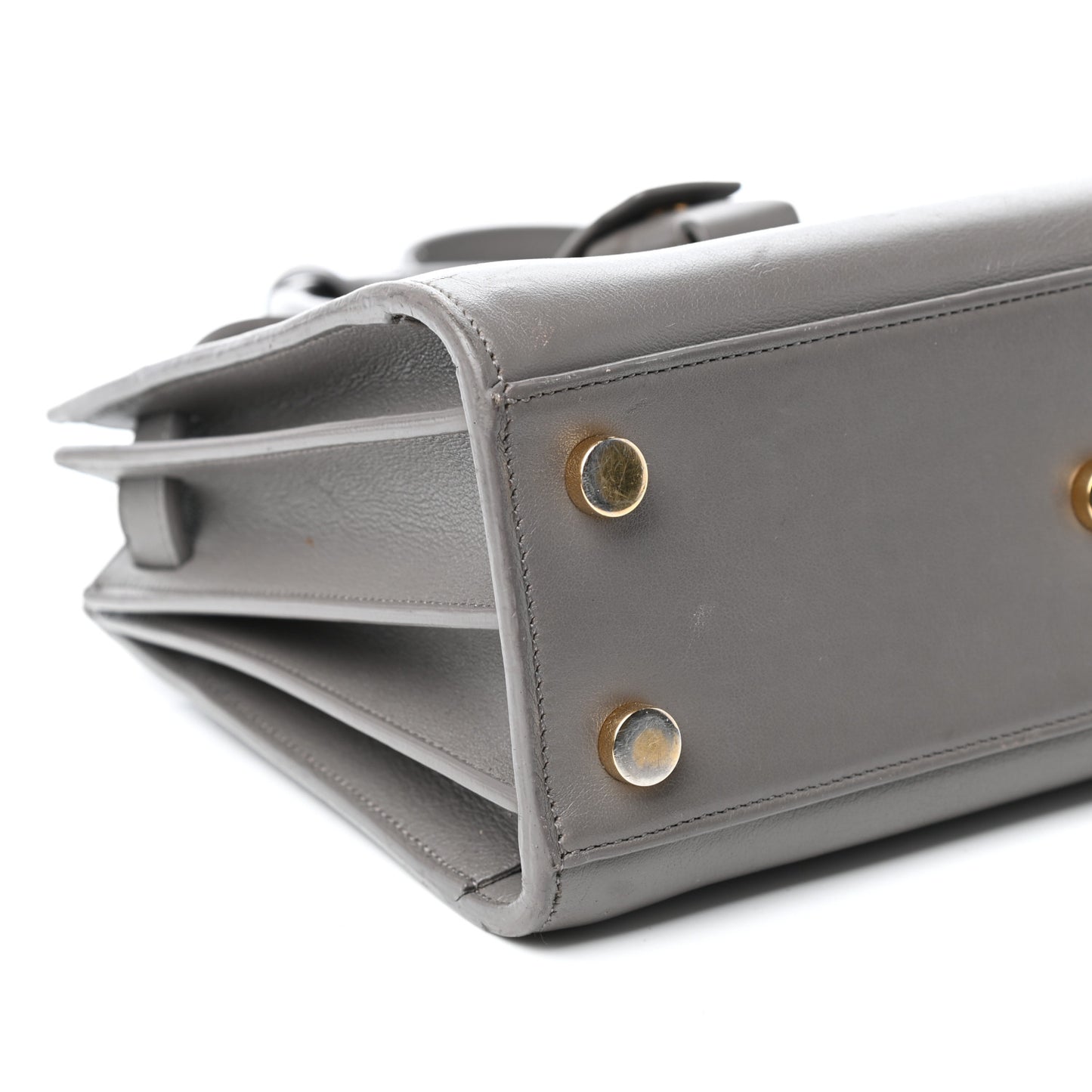 Calfskin Nano Sac De Jour Fog