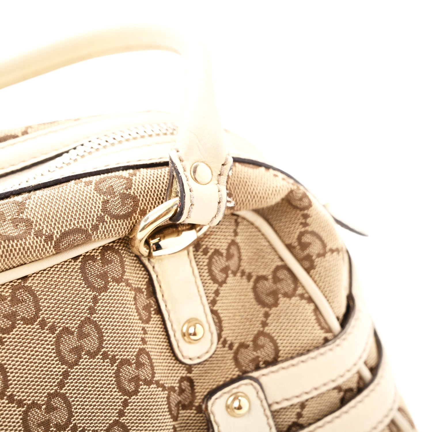 Gucci Monogram Wave Medium Boston Off White 12 of 15