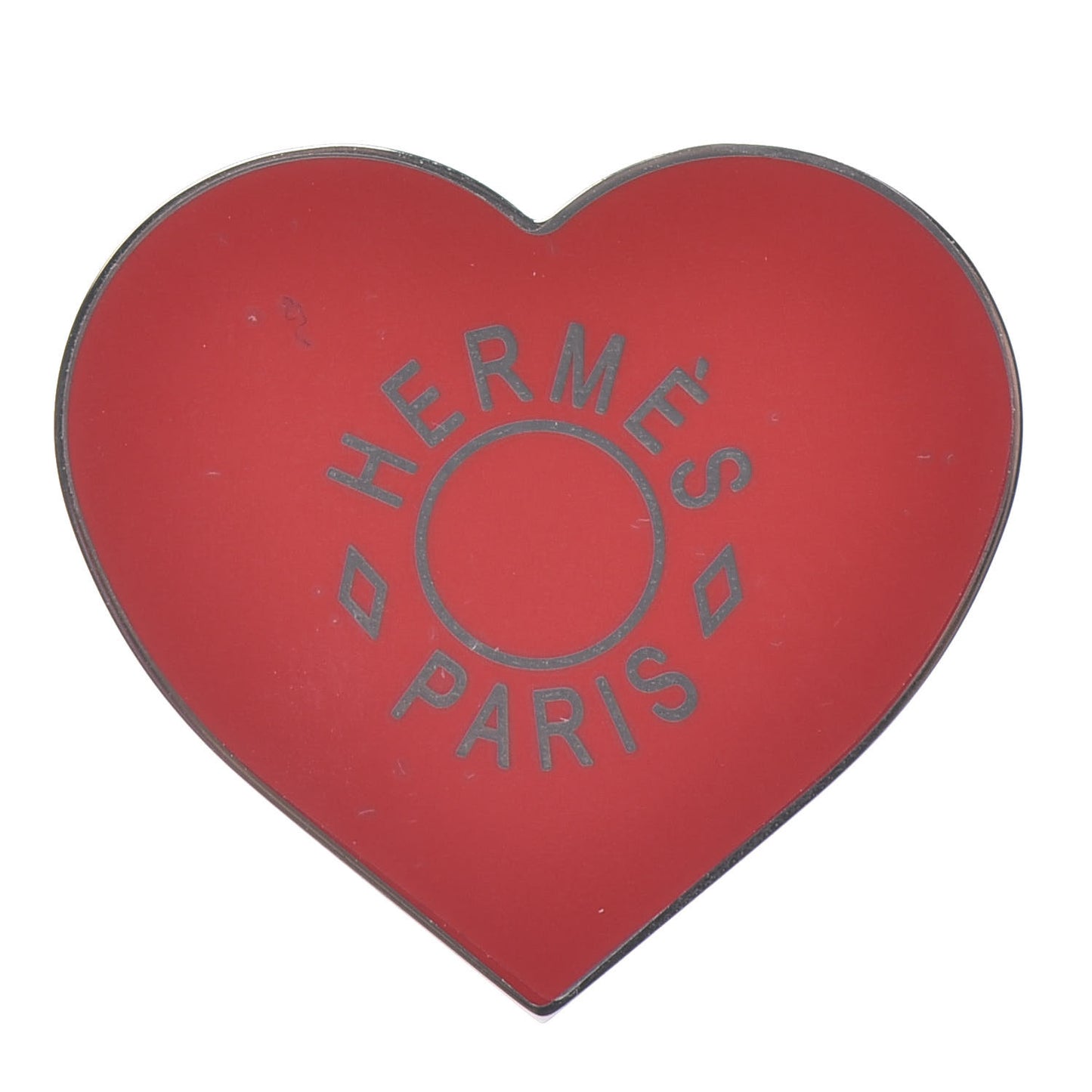 Palladium Coeur Scarf Ring Rouge