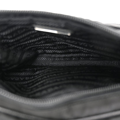 Prada Tessuto Nylon Saffiano Belt Bag Black 5 of 11