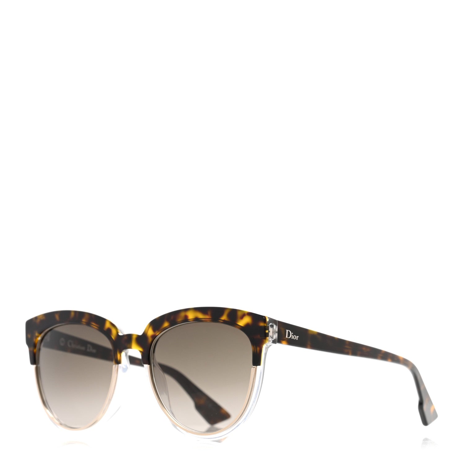 Christian Dior Sight 1 Sunglasses Tortoise 1 of 9