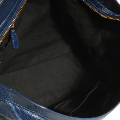 Balenciaga Agneau Giant 12 Gold Hardware City Bleu Mineral 10 of 27
