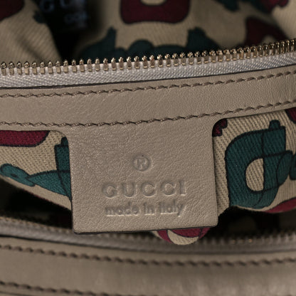 Gucci Guccissima Biba Studded Hobo Off White 6 of 13