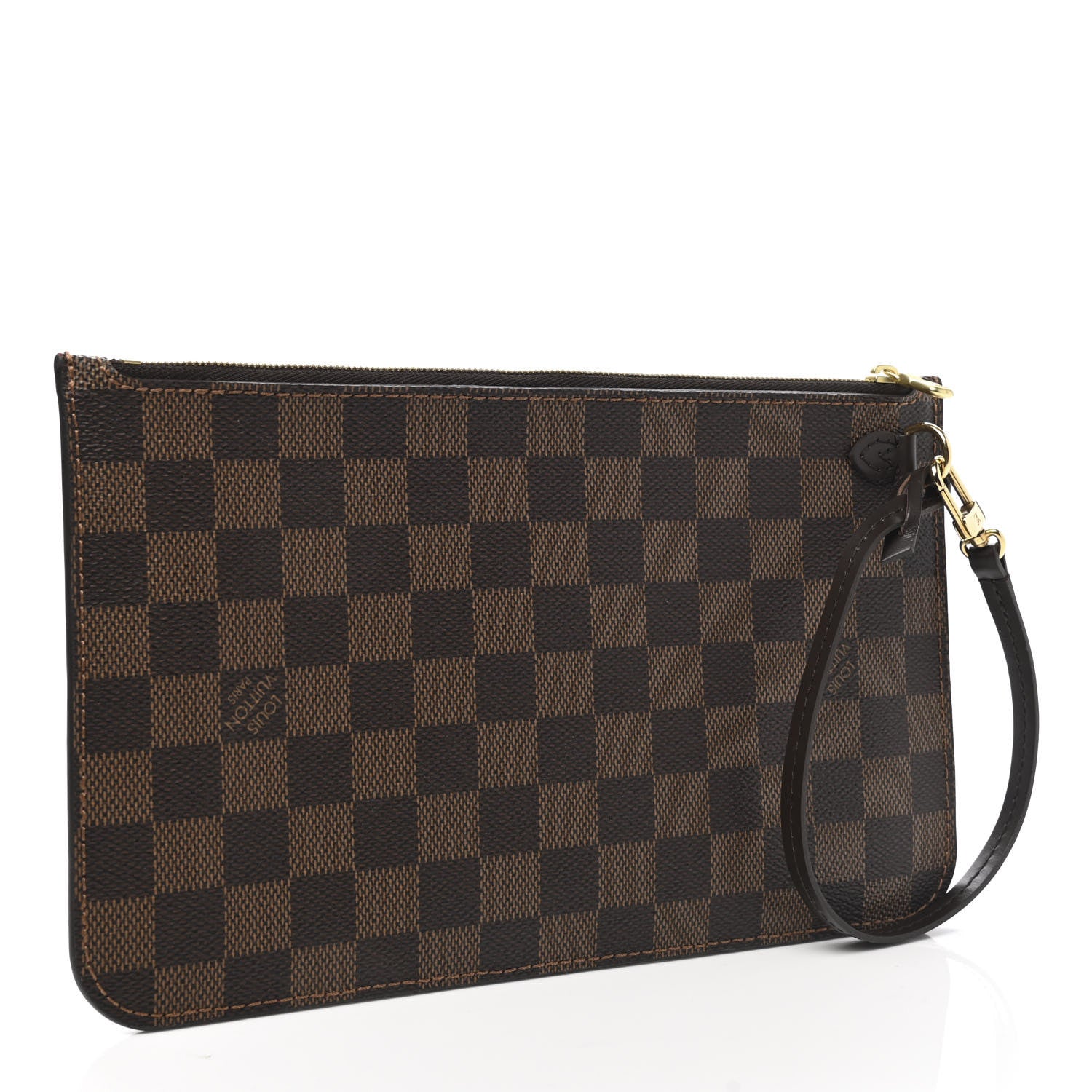 Louis Vuitton Damier Ebene Neverfull MM GM Pochette 3 of 7