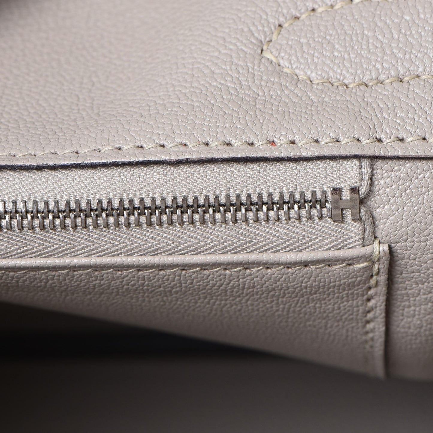 Togo Birkin 30 Gris Tourterelle