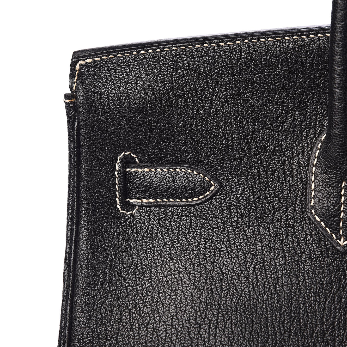 Chevre de Coromandel Birkin 35 Black