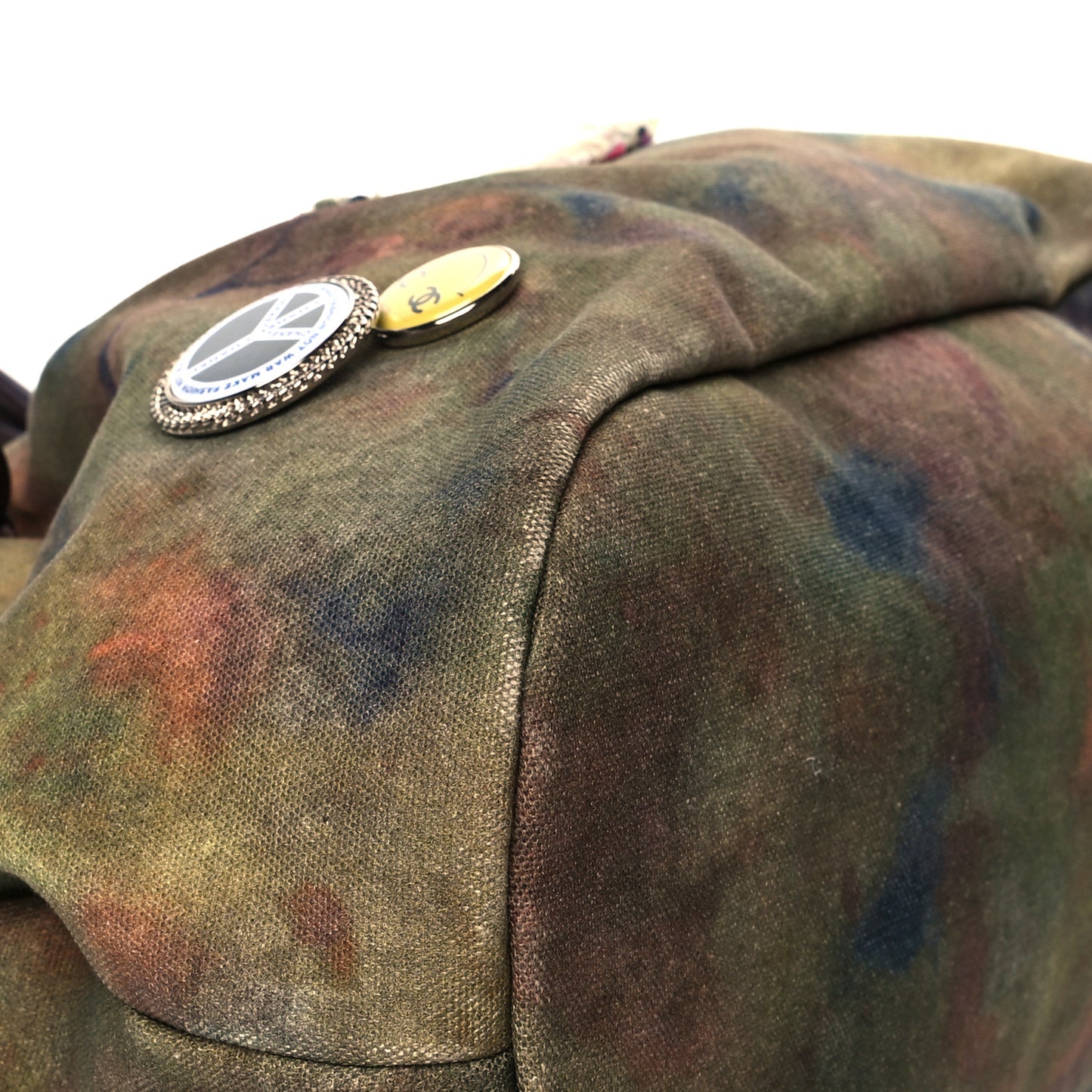 Washed Toile Graffiti On The Pavements Bowler Khaki Multicolor
