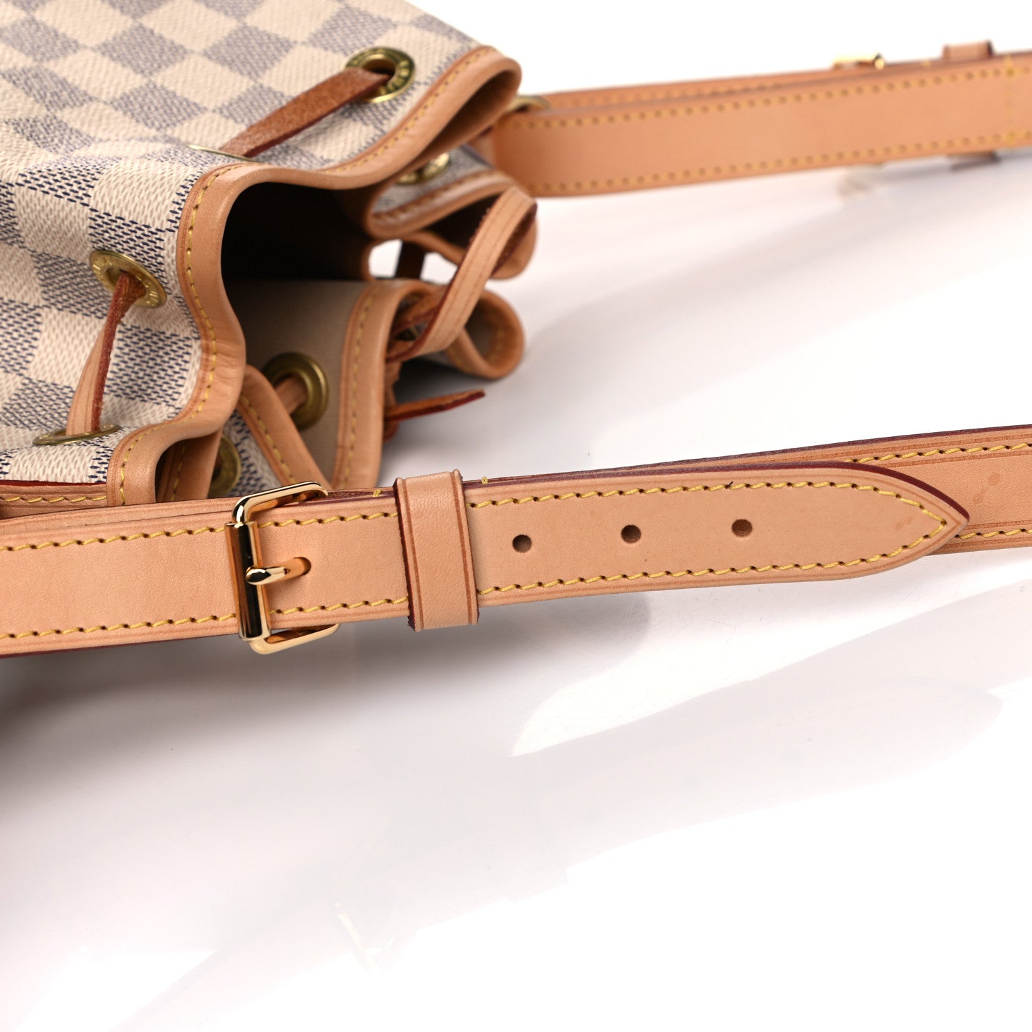 Louis Vuitton Damier Azur Noe BB 15 of 17