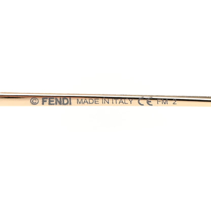 Fendi Acetate Metal F is Fendi Square Cat Eye Sunglasses FF 0424/F/S Black 6 of 7
