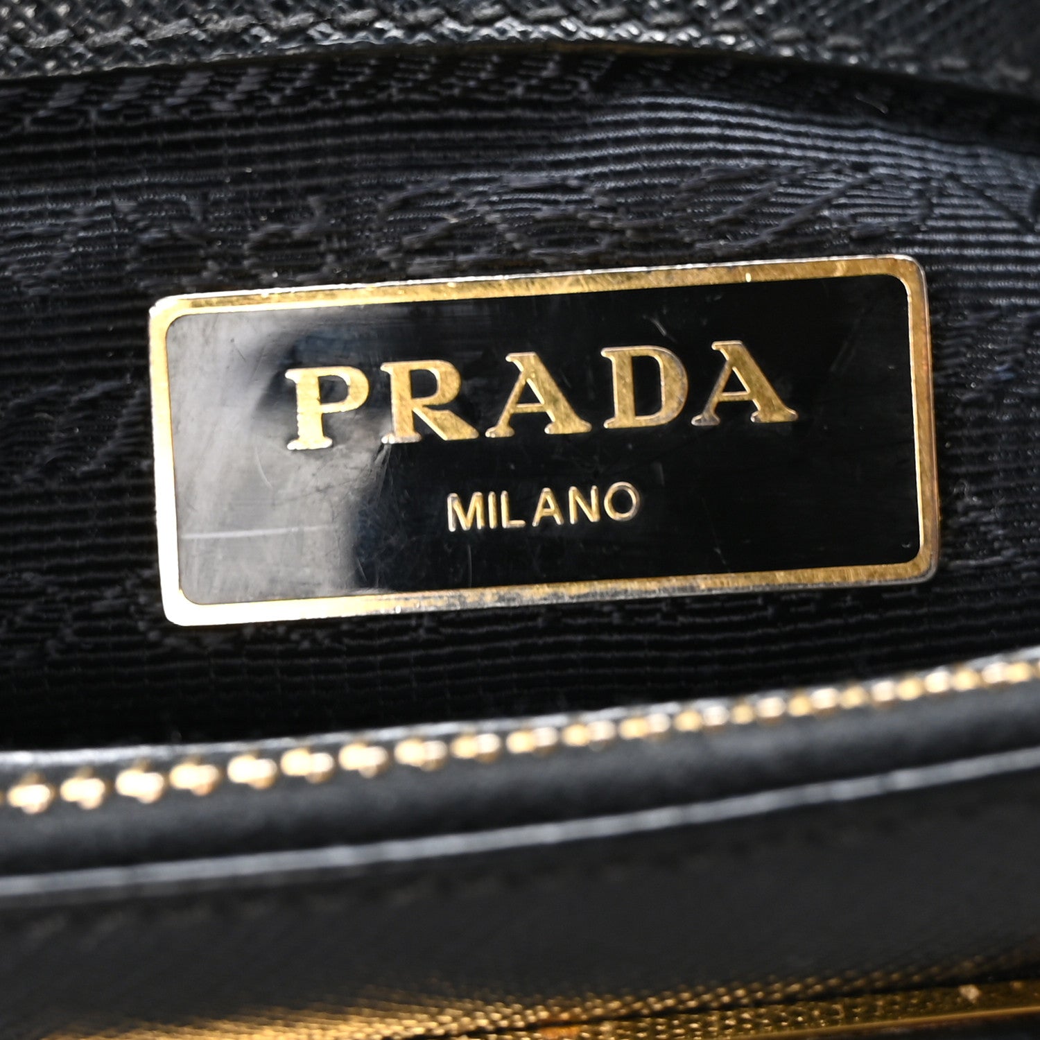 Prada Saffiano Small Galleria Double Zip Tote Black 6 of 10