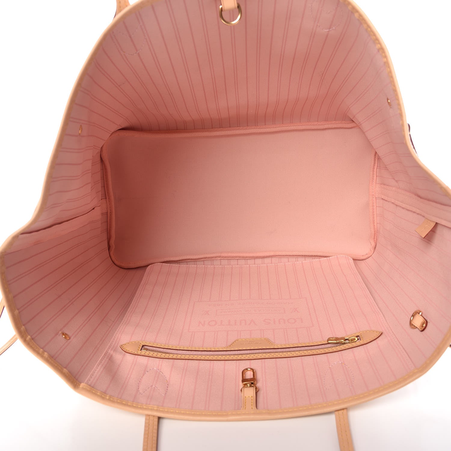 Louis Vuitton Damier Azur Neo Neverfull GM Rose Ballerine 8 of 11