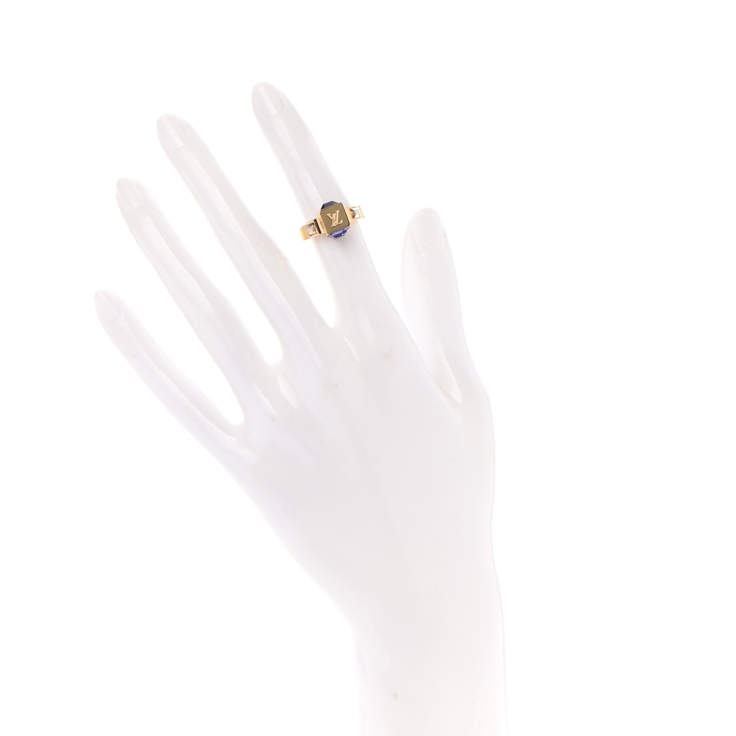 Louis Vuitton Gamble Ring Small 5.5 Azur 2 of 5