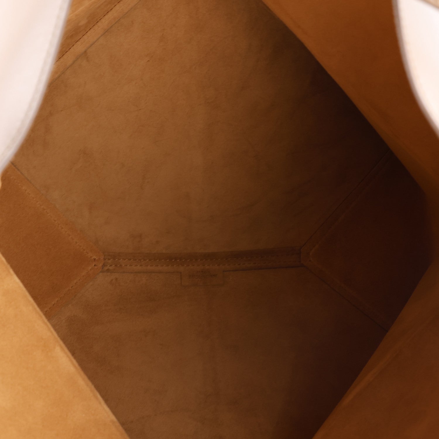 Loewe Shiny Calfskin Large Puzzle Fold Tote Khaki Green 5 of 10