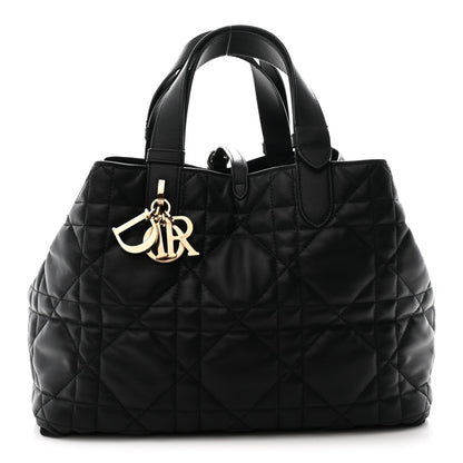 Christian Dior Calfskin Macrocannage Medium Toujours Black 1 of 13