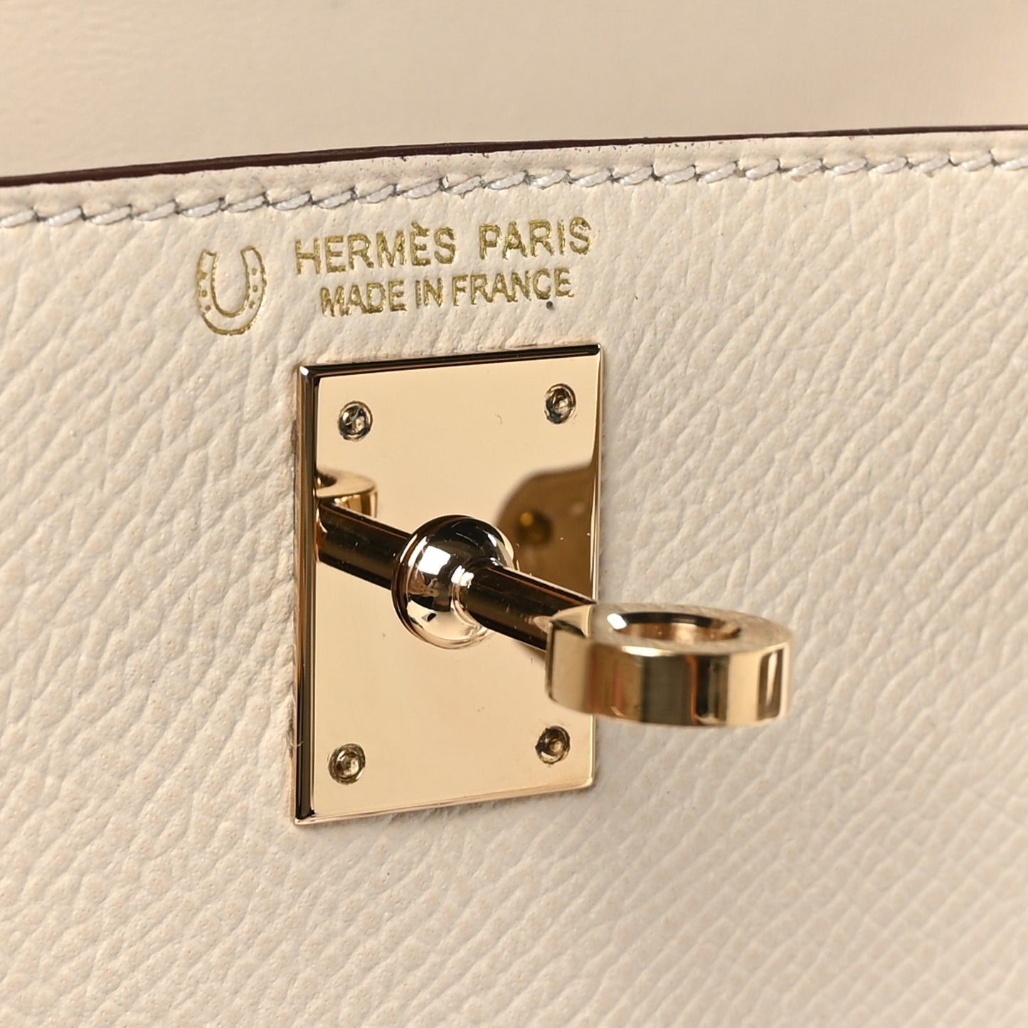 Epsom Mini Horseshoe Kelly Sellier 20 Craie Trench