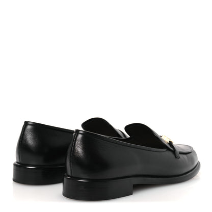 Chanel Shiny Calfskin CC Moccasins 41 Black 5 of 12