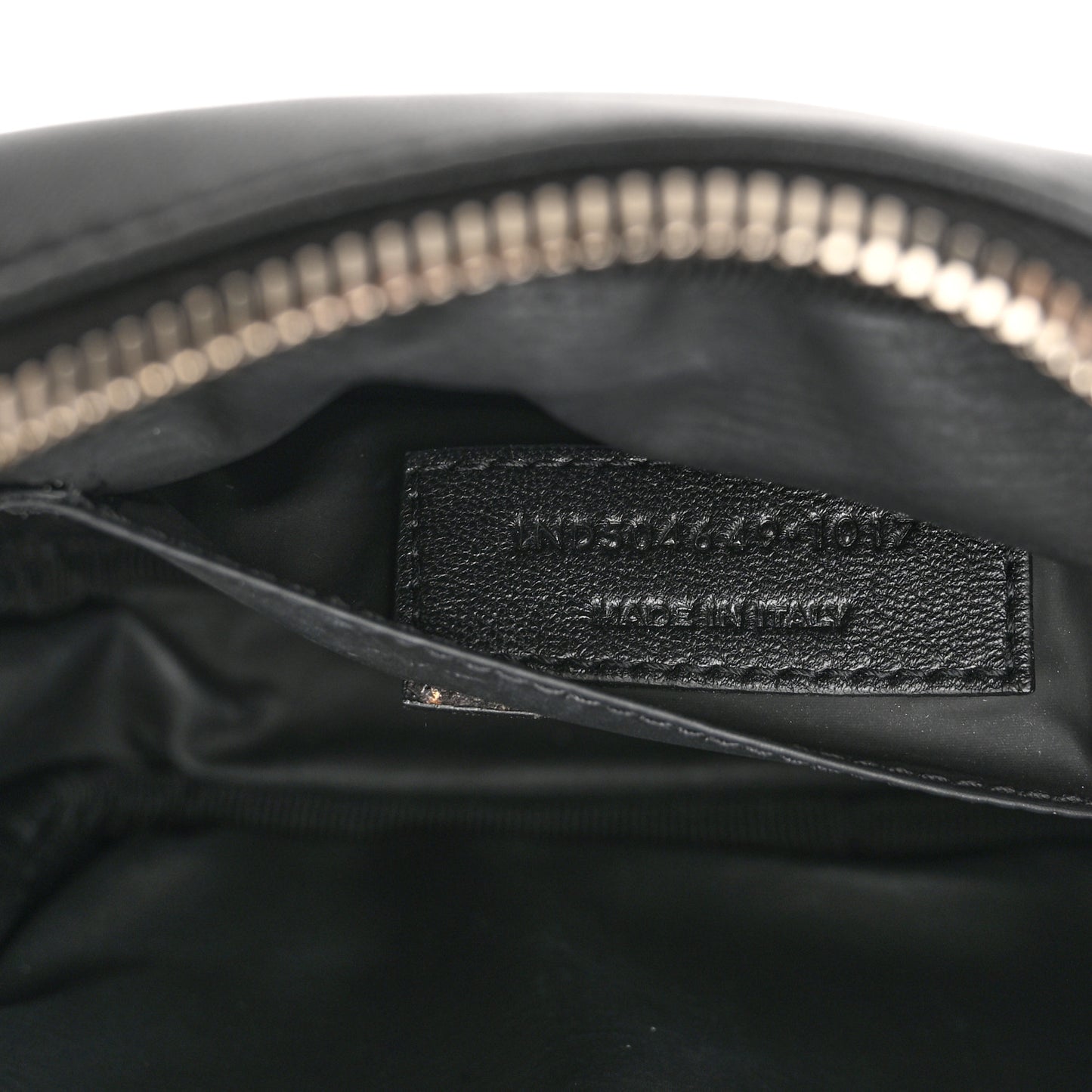 Lambskin Y Quilted Monogram Loulou Cosmetic Case Black