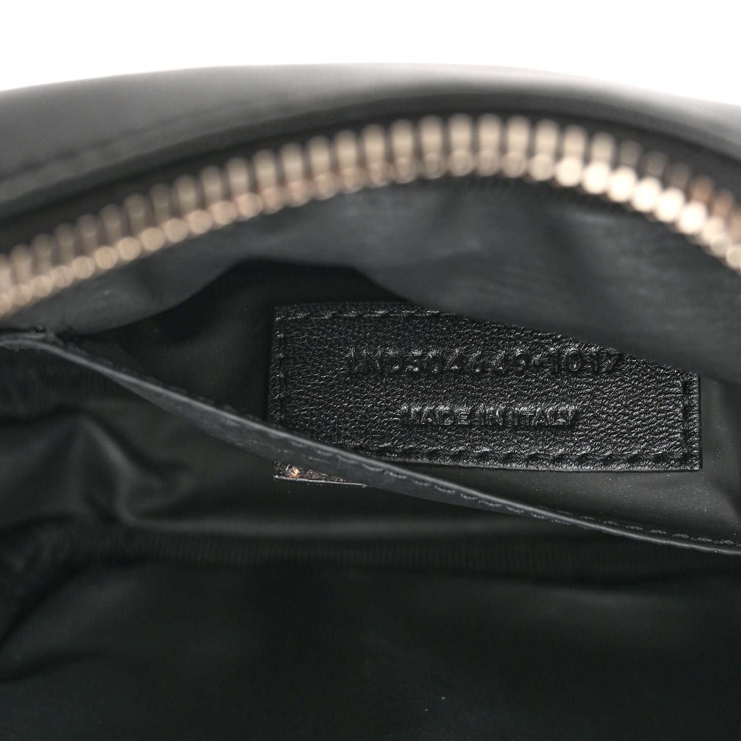 Saint Laurent Lambskin Y Quilted Monogram Loulou Cosmetic Case Black 7 of 10