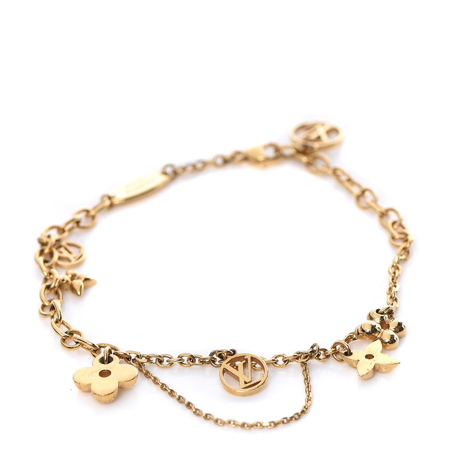 Metal Monogram Blooming Supple Bracelet