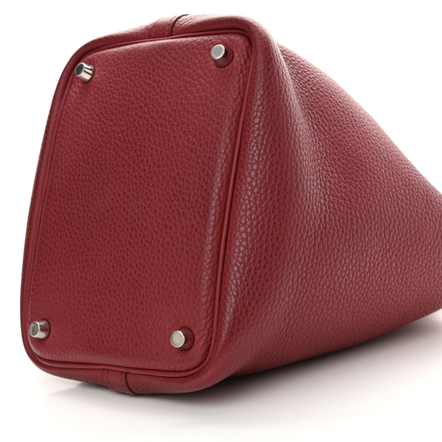 Hermes Taurillon Clemence Picotin Lock 18 Rubis 10 of 10