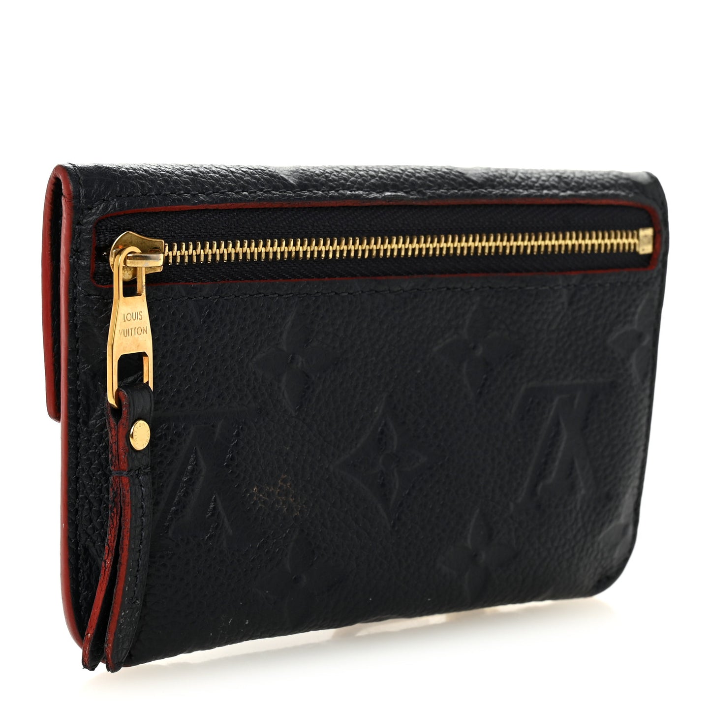 Empreinte Key Pouch Marine Rouge