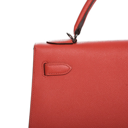 Hermes Epsom Kelly Sellier 32 Rose Jaipur 21 of 33