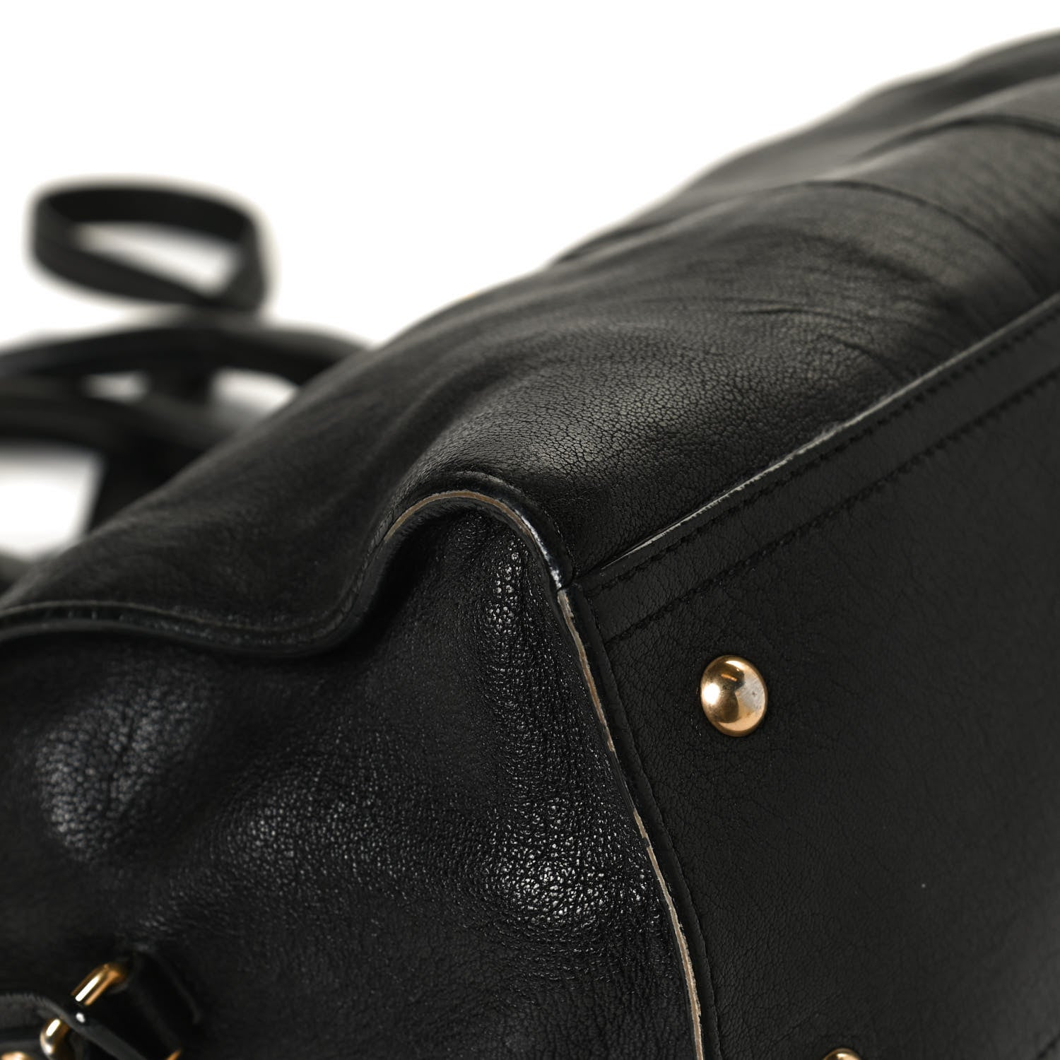 Saint Laurent Sheepskin Small Cabas ChYc Black 10 of 14