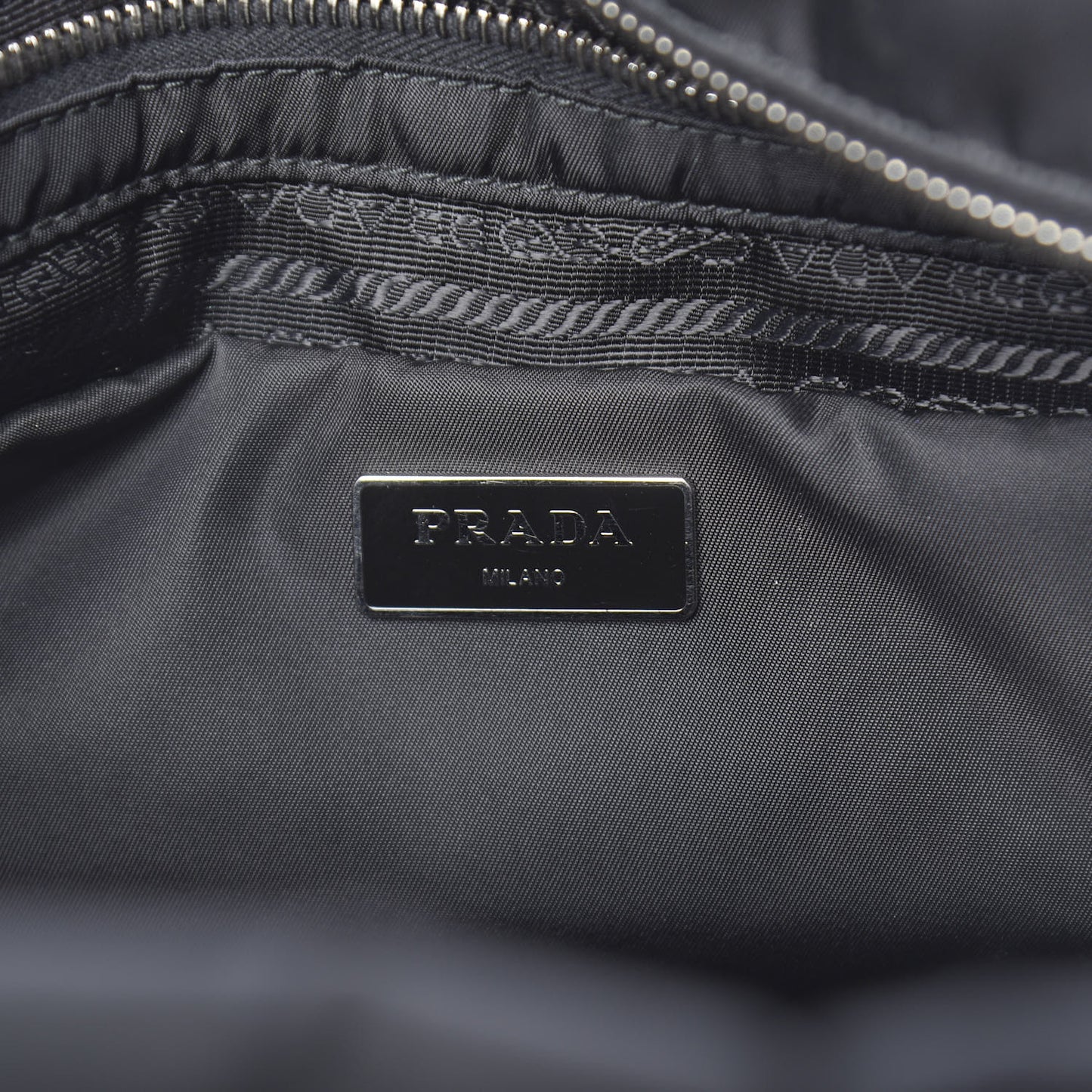 Tessuto Nylon Bomber Tote Black