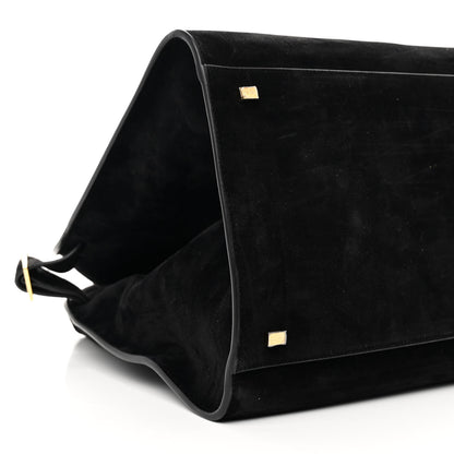 The Row Suede Soft Margaux 17 Black 8 of 9