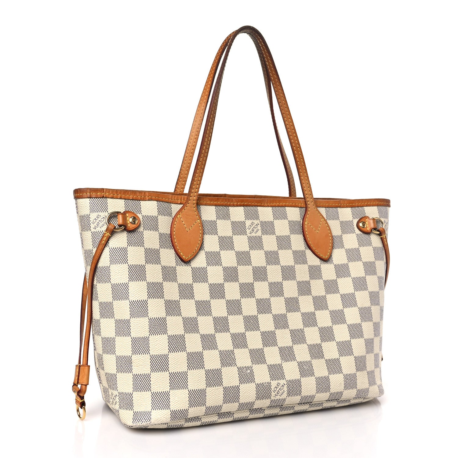 Louis Vuitton Damier Azur Neverfull PM 3 of 9