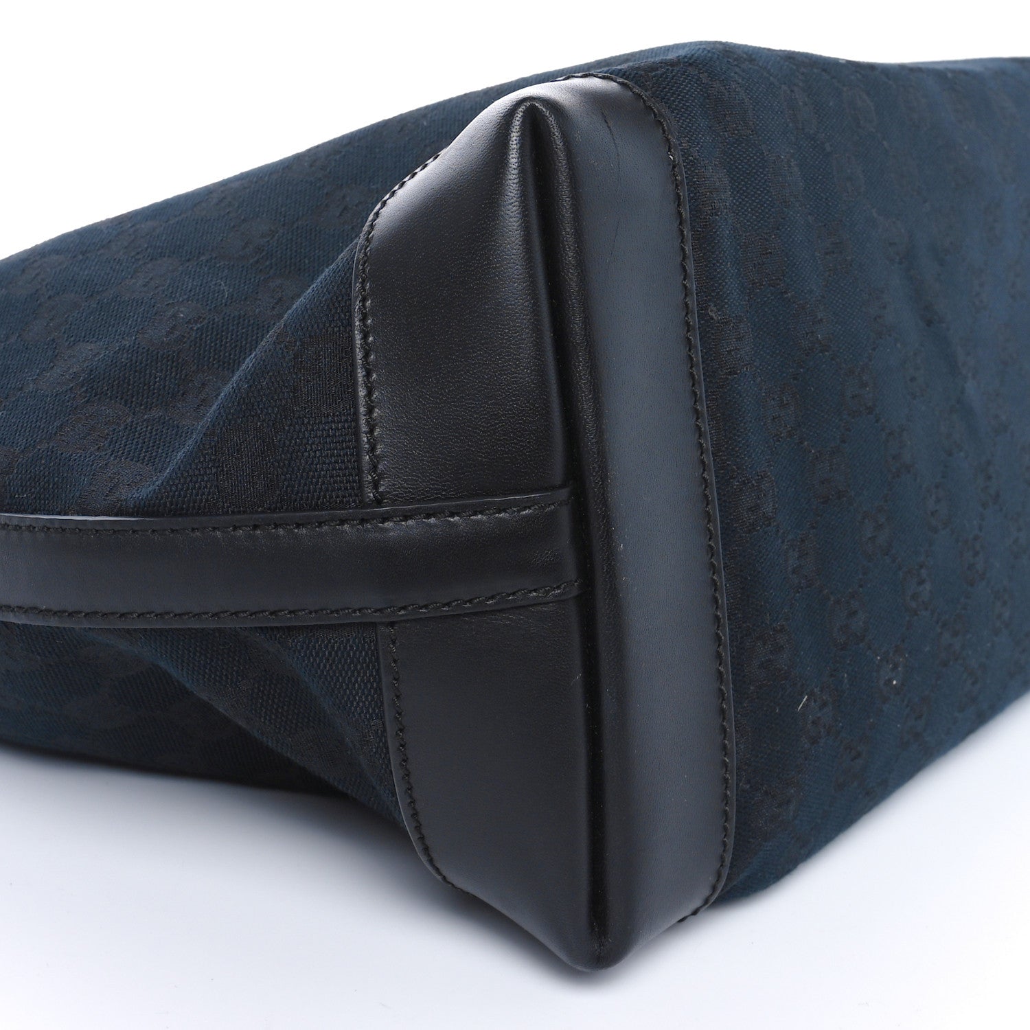 Gucci Monogram Medium Craft Tote Black 8 of 9