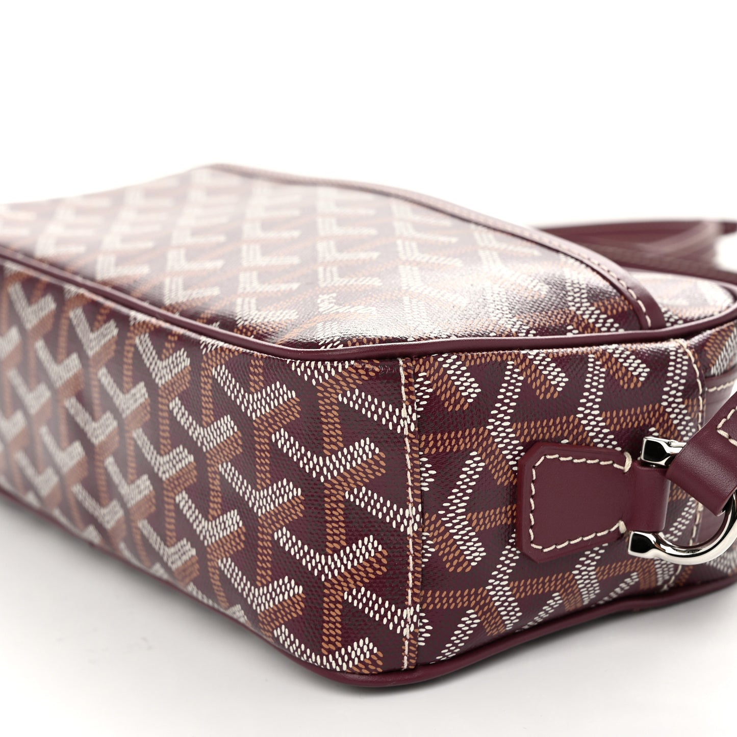 Goyardine Sac Cap Vert Burgundy