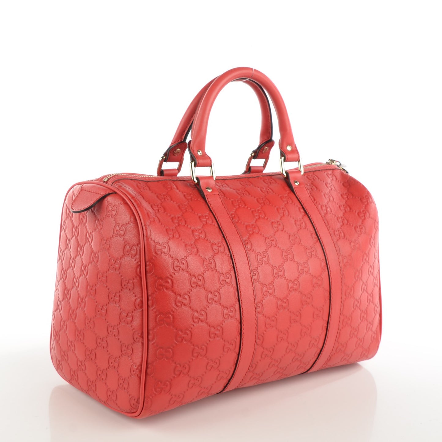 Guccissima Vitello Tender Medium Joy Boston Sporting Red