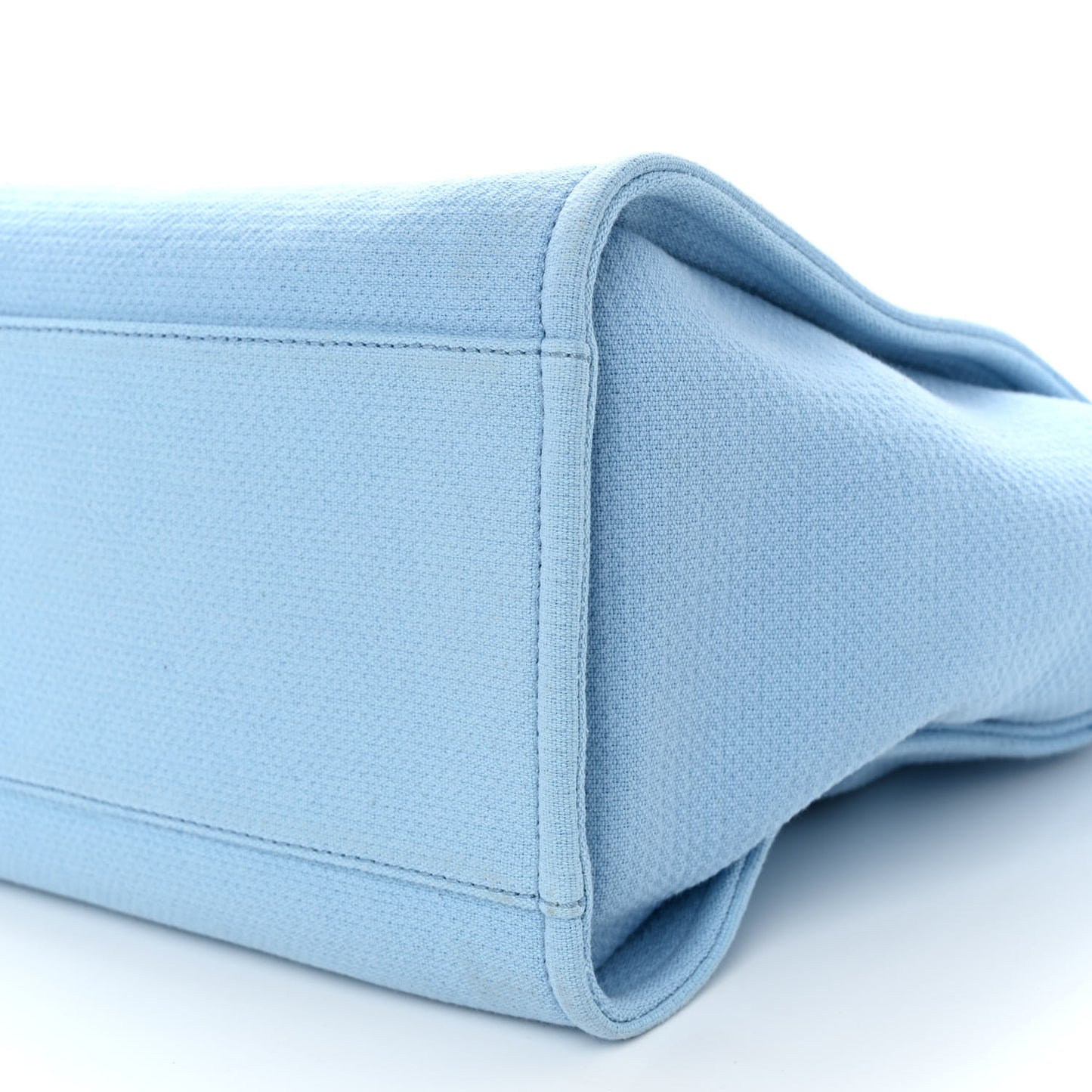Mixed Fibers Medium Deauville Tote Light Blue