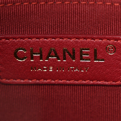 Chanel Caviar Quilted Chain Soul Flap Burgundy 6 of 10