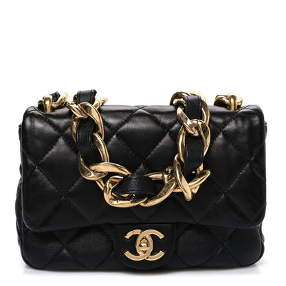 Chanel Lambskin Quilted Small Funky Town Flap Black 1 of 10