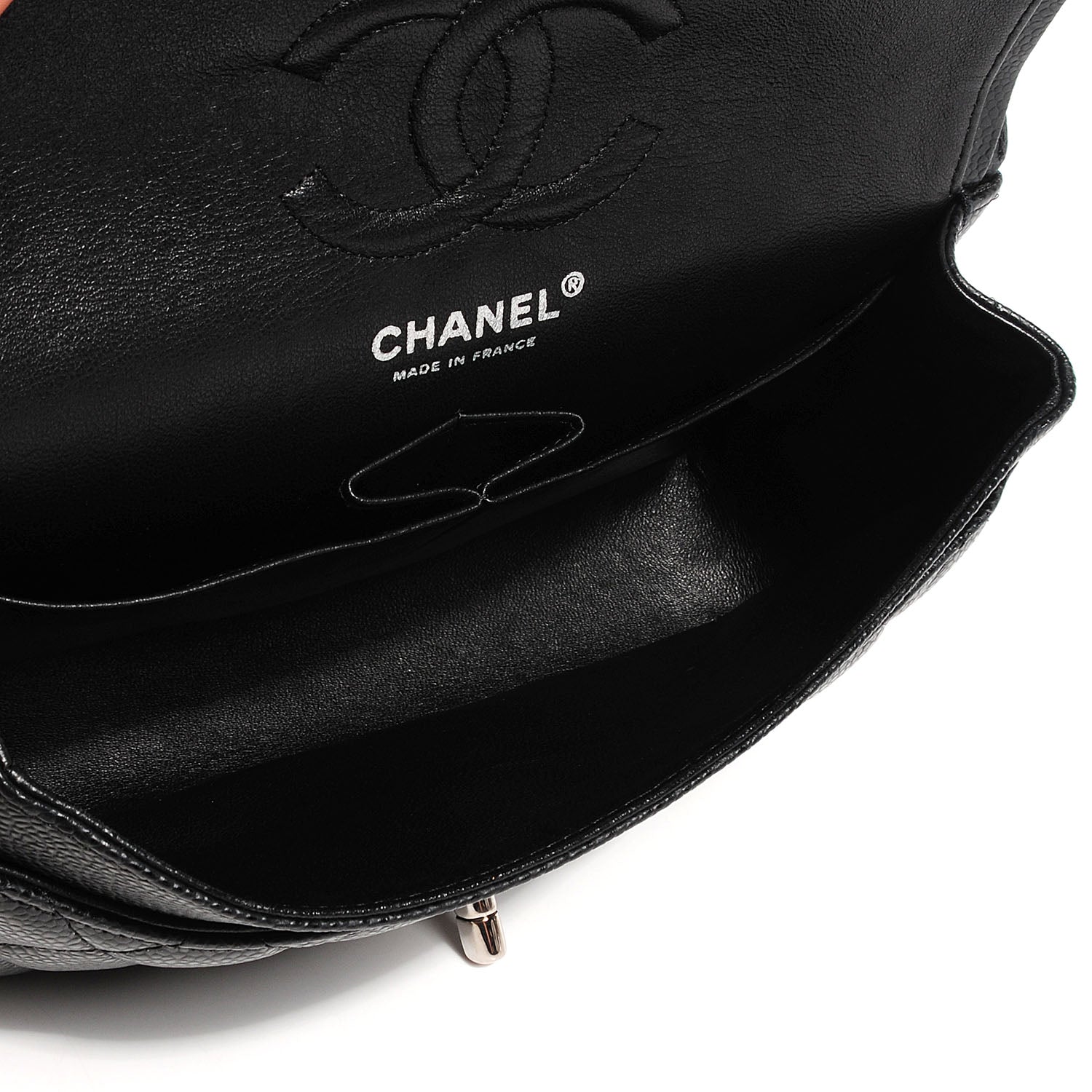 Chanel Caviar Quilted Small Double Flap Black 5 of 8