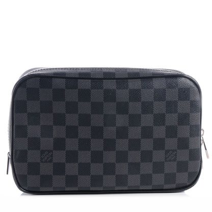 Louis Vuitton Damier Graphite Toilet Pouch GM 1 of 7