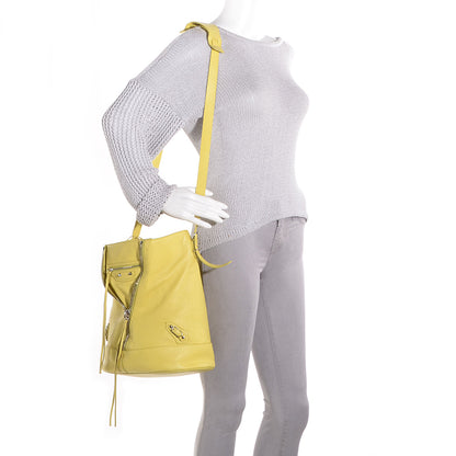 Balenciaga Calfskin Papier Drop Jaune Citronnade 2 of 10
