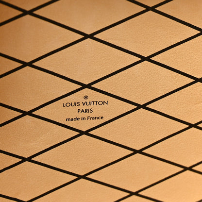 Louis Vuitton Alligator Petite Malle Blue Black 6 of 10