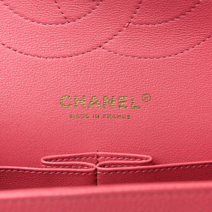 Chanel Caviar Quilted Jumbo Double Flap Pink 6 of 10