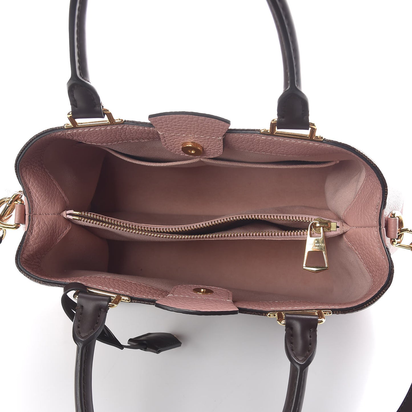 Damier Ebene Cuir Taurillon Brittany Magnolia