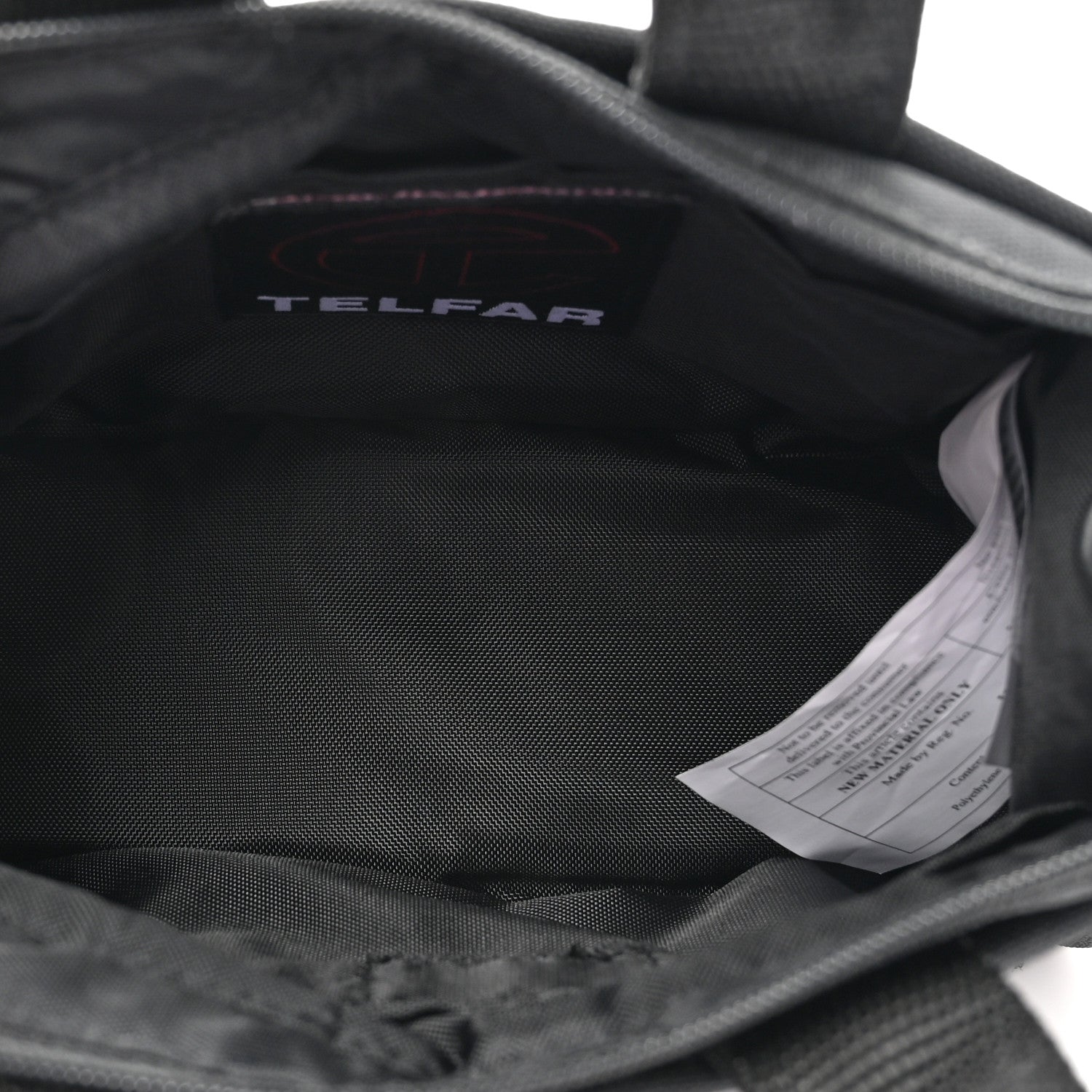 Telfar x EASTPAK Tactical Nylon Small Shopper Black 5 of 9