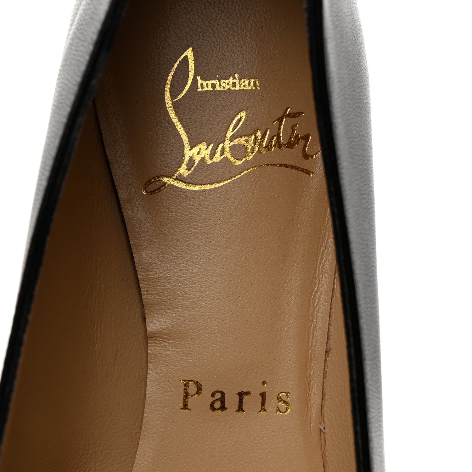Christian Louboutin Shiny Nappa Eloise Flats 36 Black 6 of 9