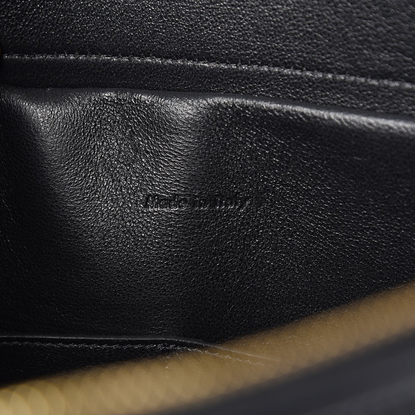 Smooth Calfskin Double Stitching Mini Belt Bag Black