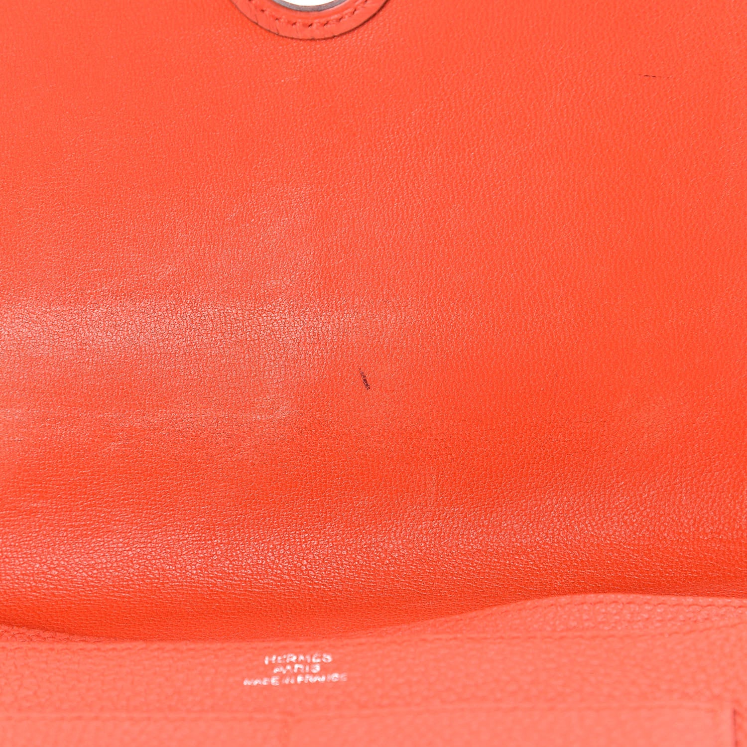 Hermes Togo Dogon Duo Wallet Capucine 10 of 17